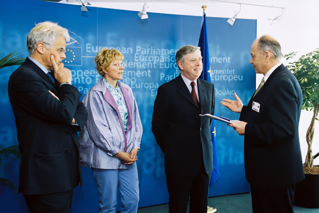 Fotografia 4: EP President meets with Anton SALESNY