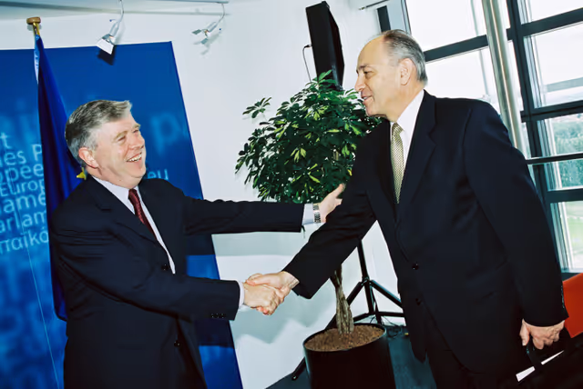 Fotografia 6: EP President meets with Anton SALESNY