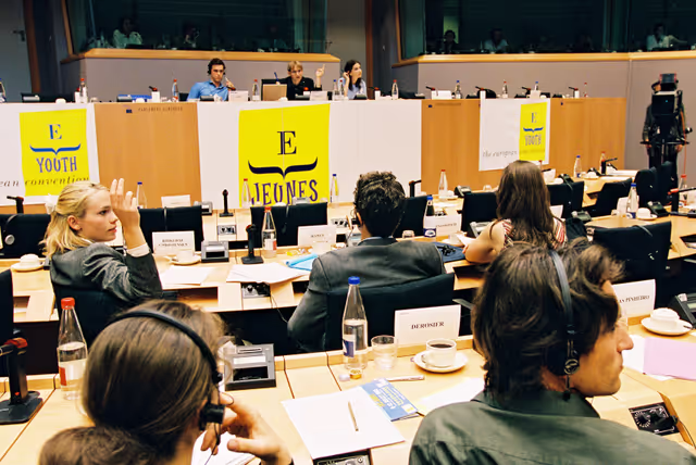 Foto 19: Meeting of the Youth European Convention in Brussels