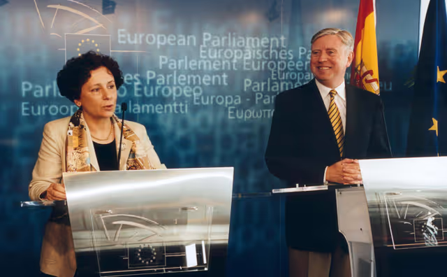 Photo 1 : EP president meets with the Foreign Minister of Spain