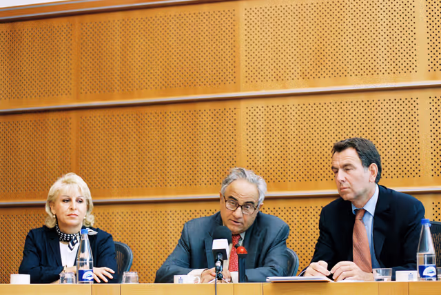 Fotografie 3: Meeting at the European Parliament in Brussels