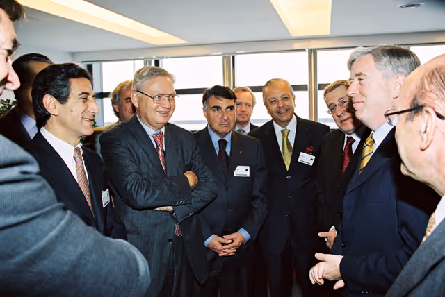Fotografia 5: Pat COX EP President meets with Chilean Delegation at the European Parliament in Strasbourg