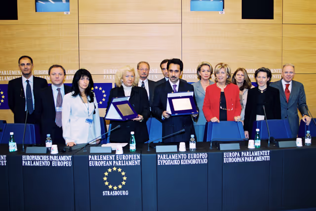 Fotagrafa 5: Press Conference at the European Parliament in Strasbourg