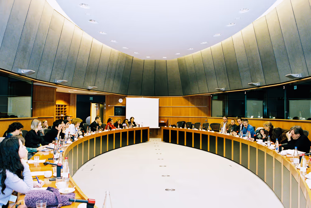 Meeting with the husband of Ingrid Betancourt, Juan Carlos LECOMPTE