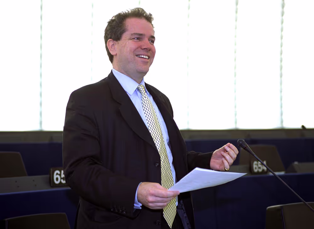 MEP Charles TANNOCK speaks in plenary session in Strasbourg