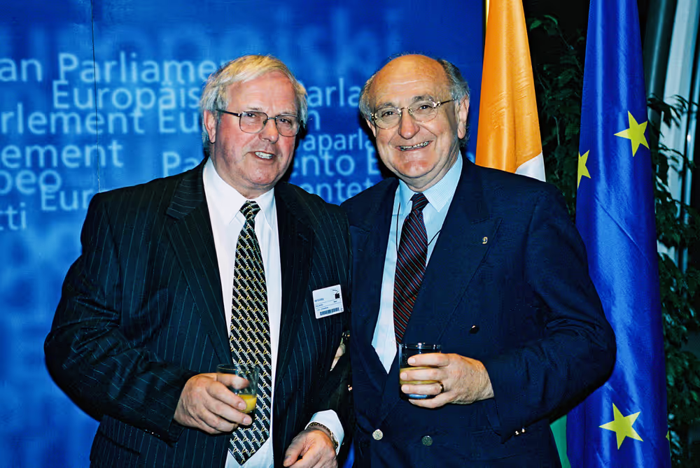 EP President Pat COX meets with Irish guests