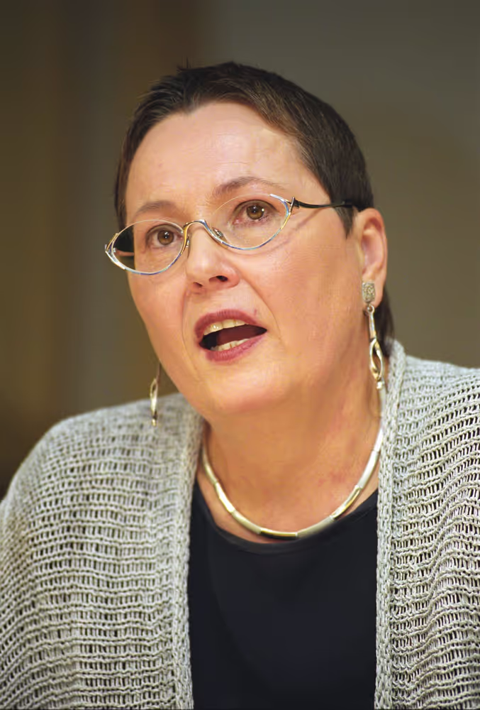 MEP Karin JONS attends a meeting in Brussels