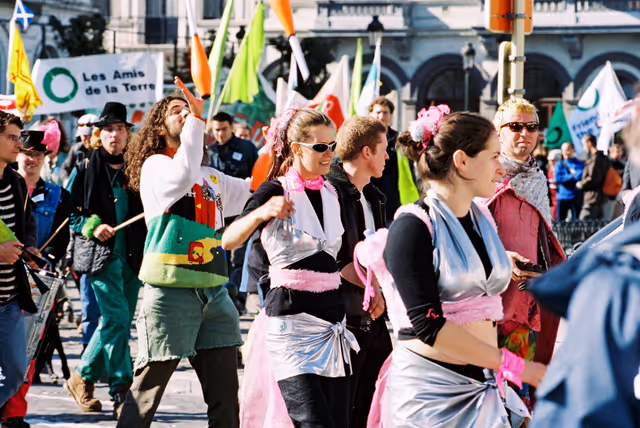 Fotografija 6: Demonstration against the use of GMO's in food