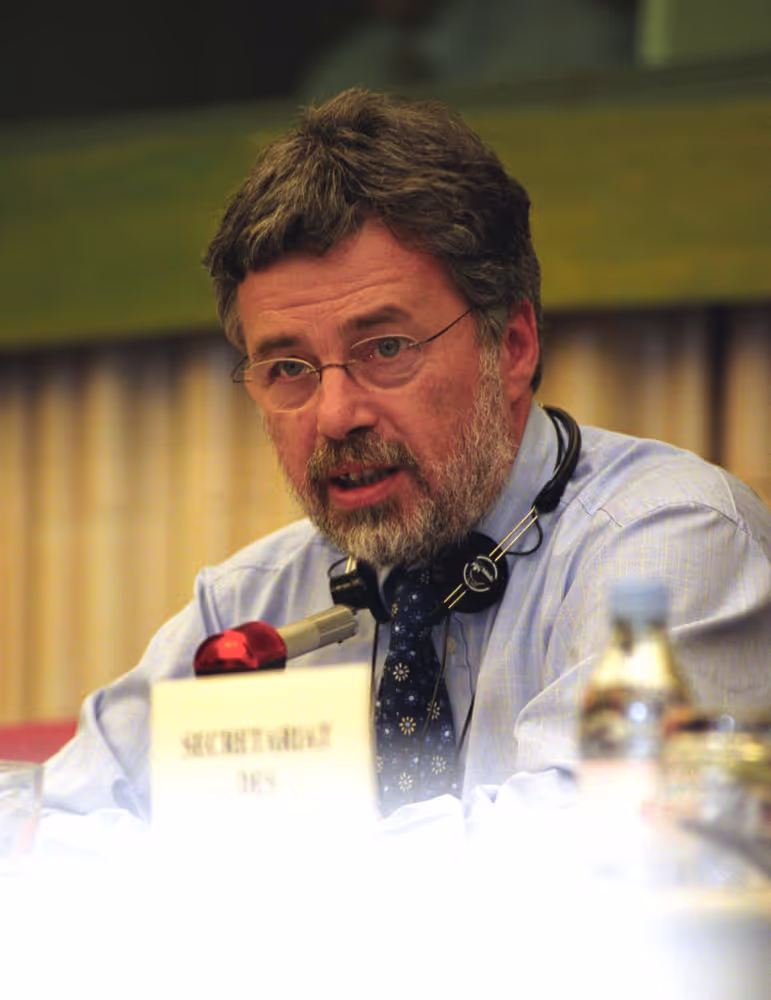 MEP Giorgos DIMITRAKOPOULOS attends a meeting in Brussels