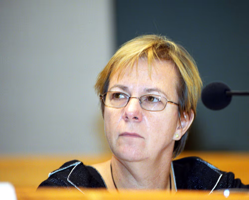 MEP Patsy SORENSEN attends a meeting in Brussels