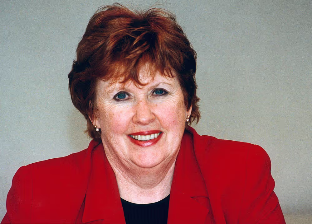 MEP Eryl Margaret McNALLY attends a meeting in Brussels