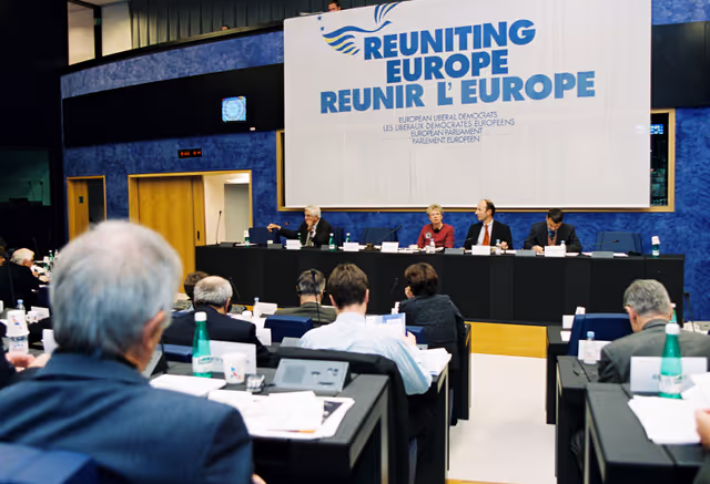 ELDR meeting  Reuniting Europe