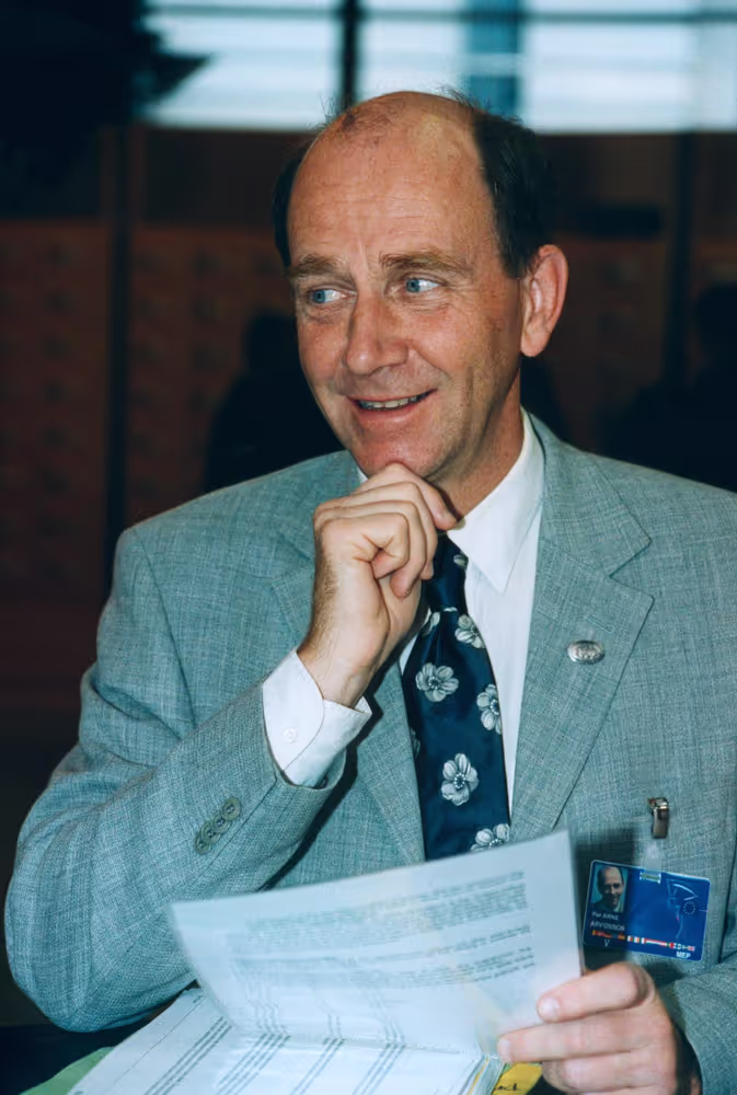 MEP Per-Arne ARVIDSSON in Brussels