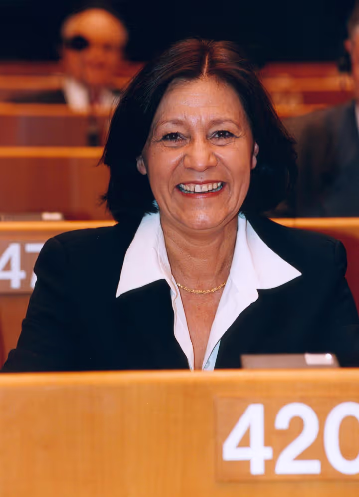 MEP Ewa KLAMT in Brussels