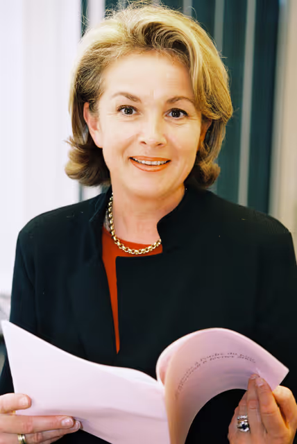 Photo 3 : MEP Nicole THOMAS-MAURO at the European Parliament in Brussels