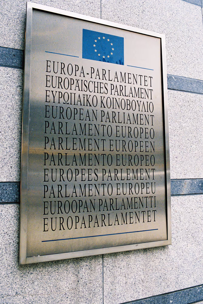 European Parliament in Brussels