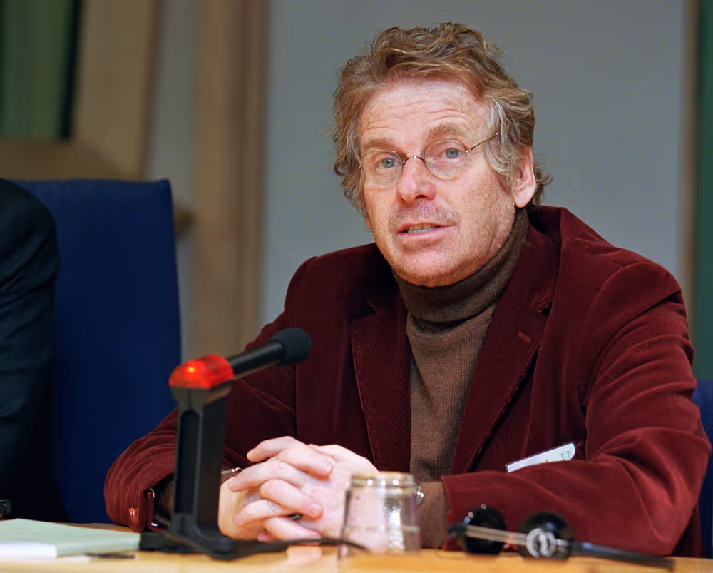 MEP Daniel COHN BENDIT holds a news conference in Brussels