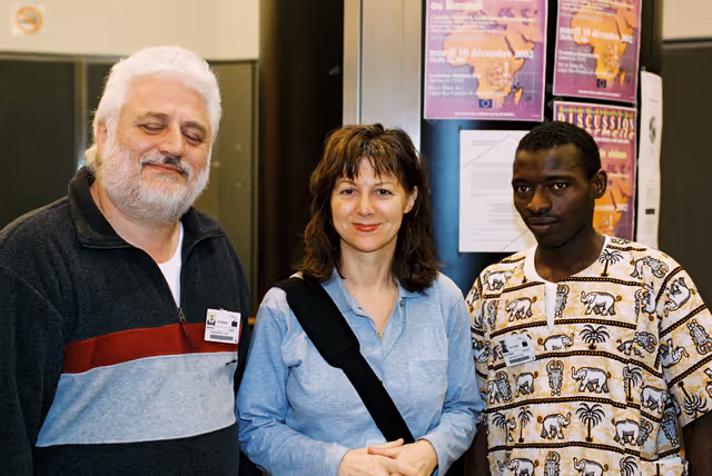 Photo 1: Alternative Nobel Prize 2002