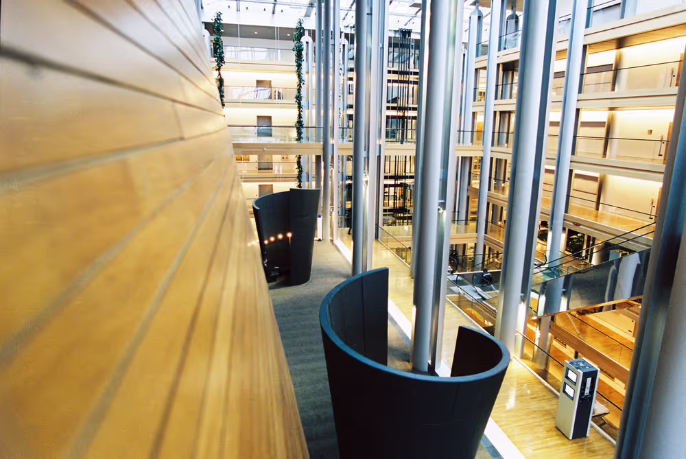 Illustration inside the EP in Strasbourg