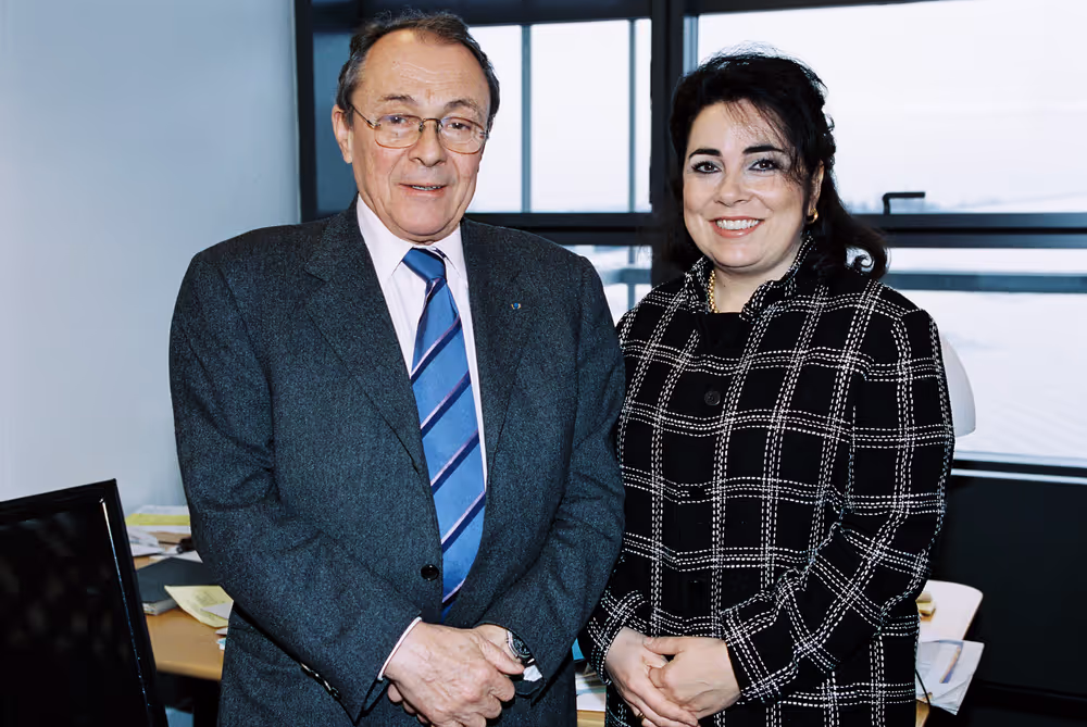 MEP Michel ROCARD meets with Ms O TODE