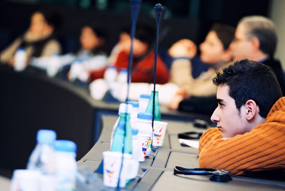 Italian MEPs meet with students in Strasbourg