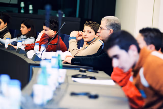 Fotó 8: Italian MEPs meet with students in Strasbourg