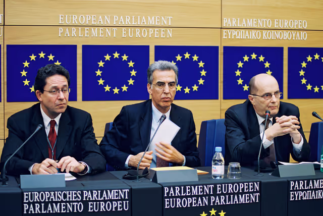 Nuotrauka 2: Press conference introducing Nikiforos DIAMANDOUROS as new European Ombudsman