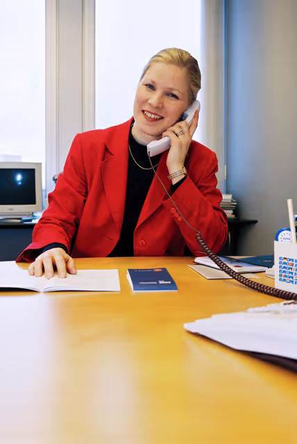 Fotografia 12: Portrait of MEP Marjo MATIKAINEN-KALLSTROM at the European Parliament in Brussels
