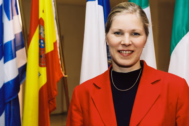 Fotografia 4: Portrait of MEP Marjo MATIKAINEN-KALLSTROM at the European Parliament in Brussels