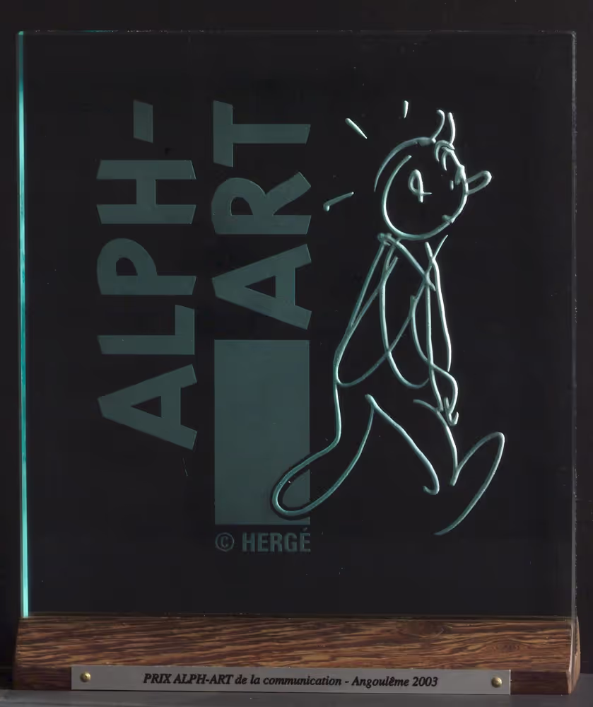 Alph-Art award for Communication awarded to the EP for its comic strip Troubled waters