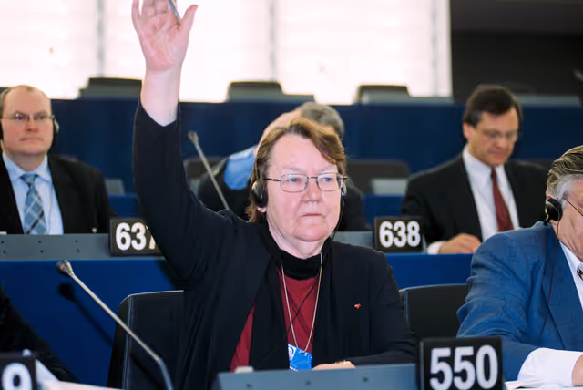 Photo 38 : MEP Marit PAULSEN in Plenary Session in Strasbourg