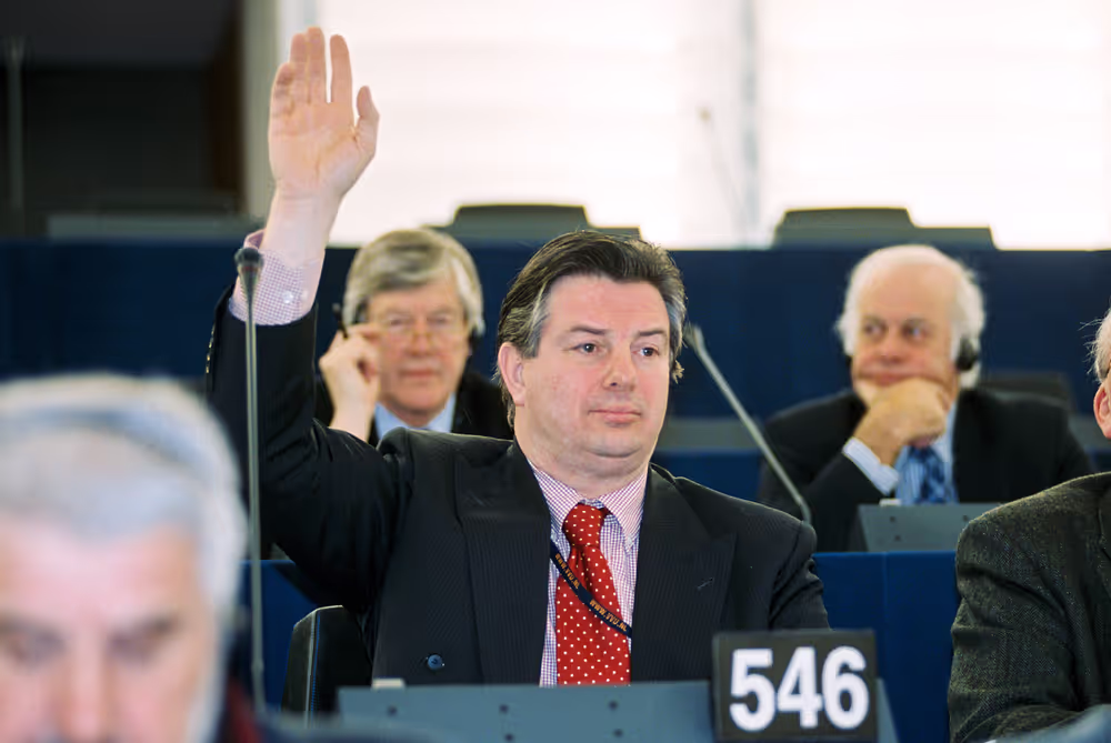 MEP Toine MANDERS in Plenary Session in Strasbourg