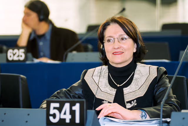 Photo 18 : MEP Inger SCHORLING in Plenary Session in Strasbourg