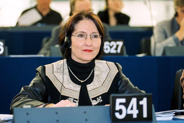Photo 19 : MEP Inger SCHORLING in Plenary Session in Strasbourg