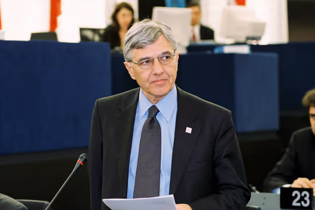 Photo 3 : Anastasios GIANNITSIS, Greek Deputy Minister for Foreign Affairs in Plenary Session in Strasbourg