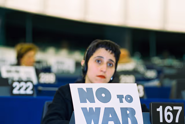 Photo 43 : MEP Yasmine BOUDJENAH in Plenary Session in Strasbourg