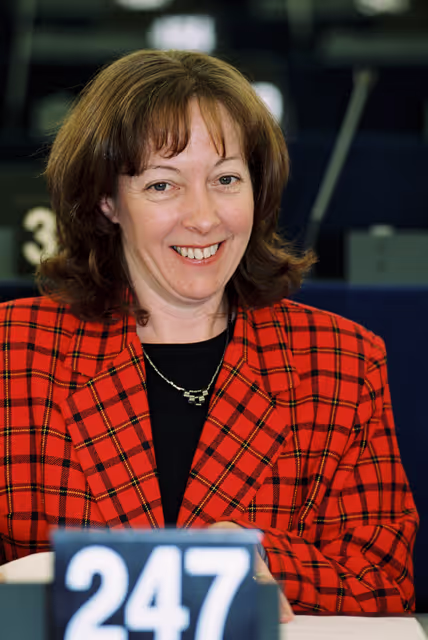 Photo 27 : MEP Jill EVANS in Plenary Session in Strasbourg