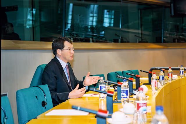 Foto 37: Meeting at the European Parliament in Brussels
