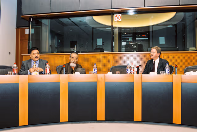 Foto 35: Meeting at the European Parliament in Brussels