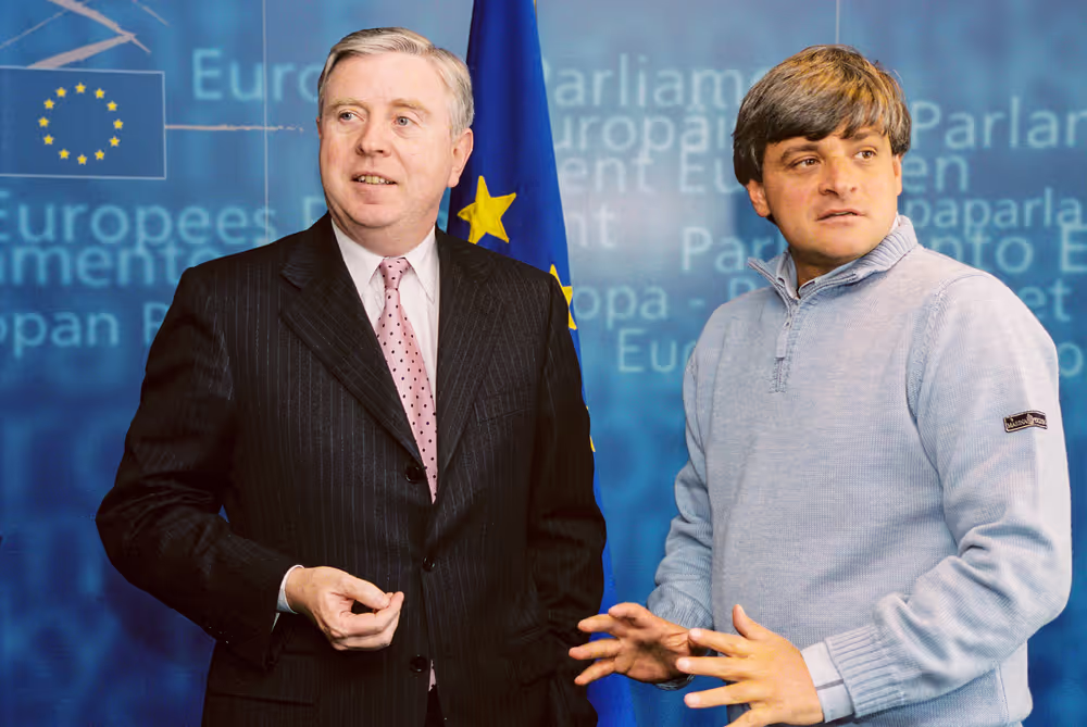 Pat COX EP President meets with MEP Luciano CAVERI