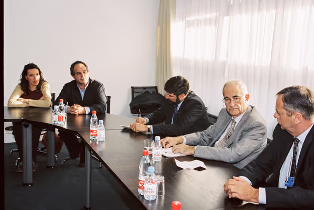Foto 40: Meeting at the European Parliament in Strasbourg