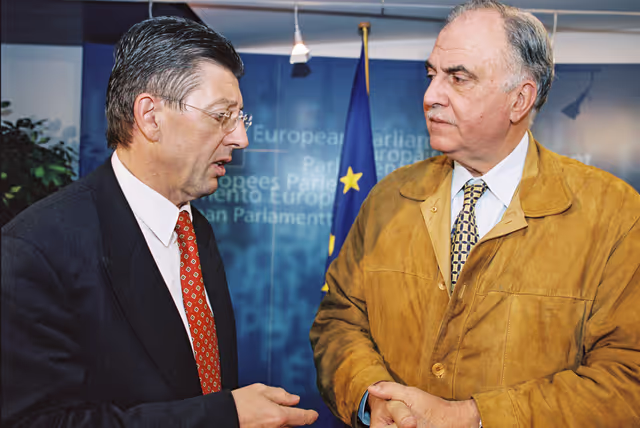 Fotografija 1: Francois AMBROSINI meets with Isodoro SANCHEZ GARCIA