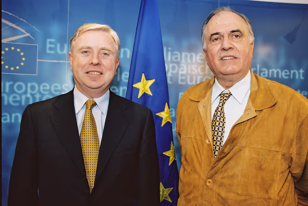Pat COX EP President meets with MEP Isodoro SANCHEZ GARCIA