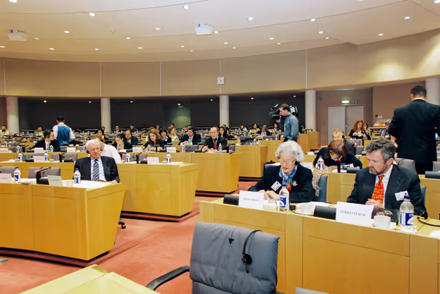 Foto 20: Meeting at the European Parliament in Brussels