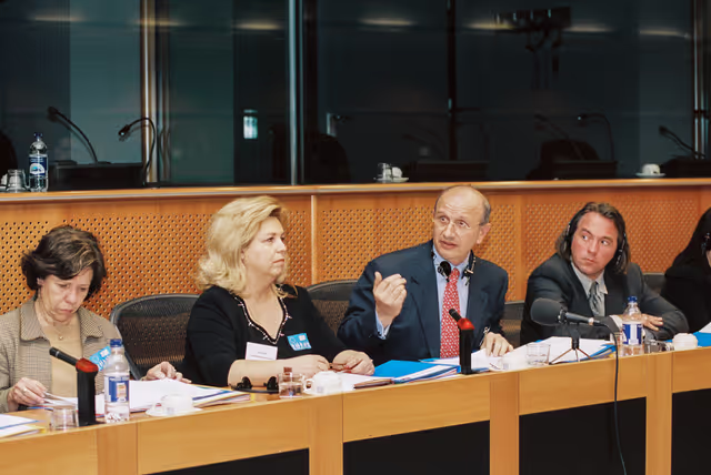 Foto 7: Meeting at the European Parliament in Brussels