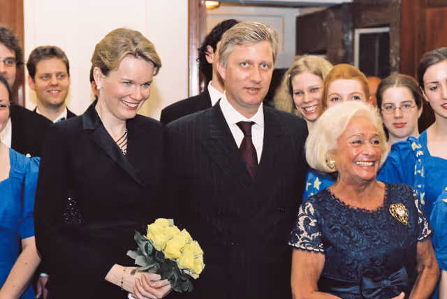 Fotografi 12: Visit of Prince Philippe and Princess Mathilde of Belgium at the European Parliament in Brussels