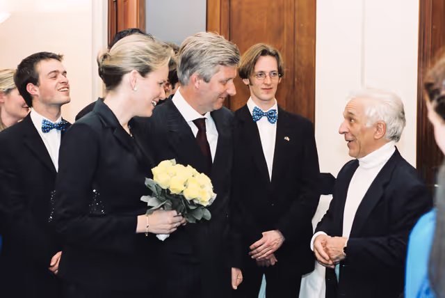 Fotografi 9: Visit of Prince Philippe and Princess Mathilde of Belgium at the European Parliament in Brussels