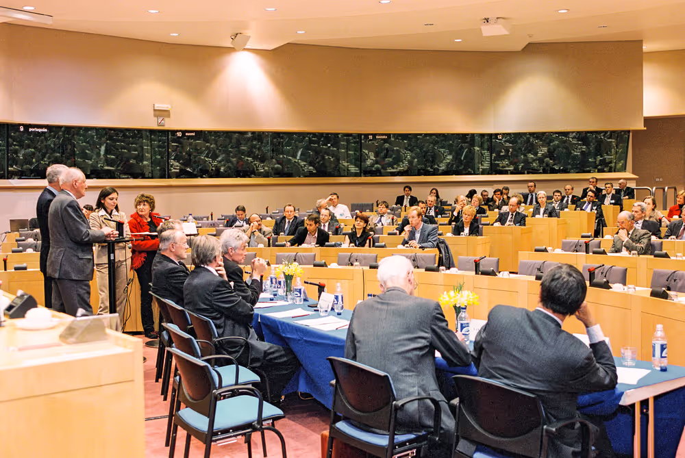Public hearing at the European Parliament in Brussels