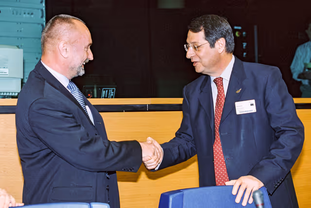 Photo 3 : EPP meeting at the European Parliament in Strasbourg.