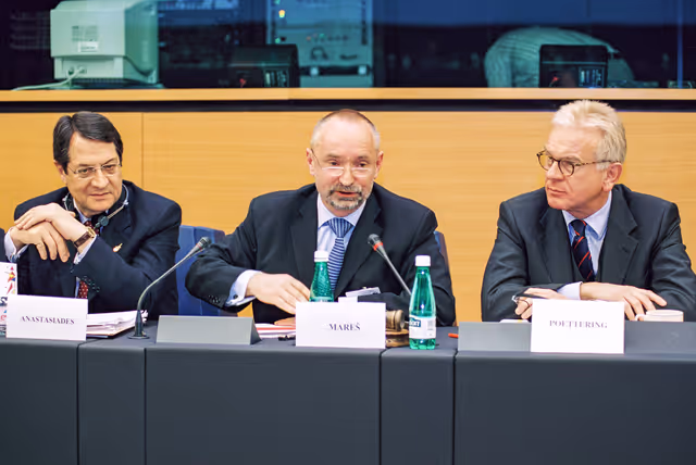 Photo 12 : EPP meeting at the European Parliament in Strasbourg.